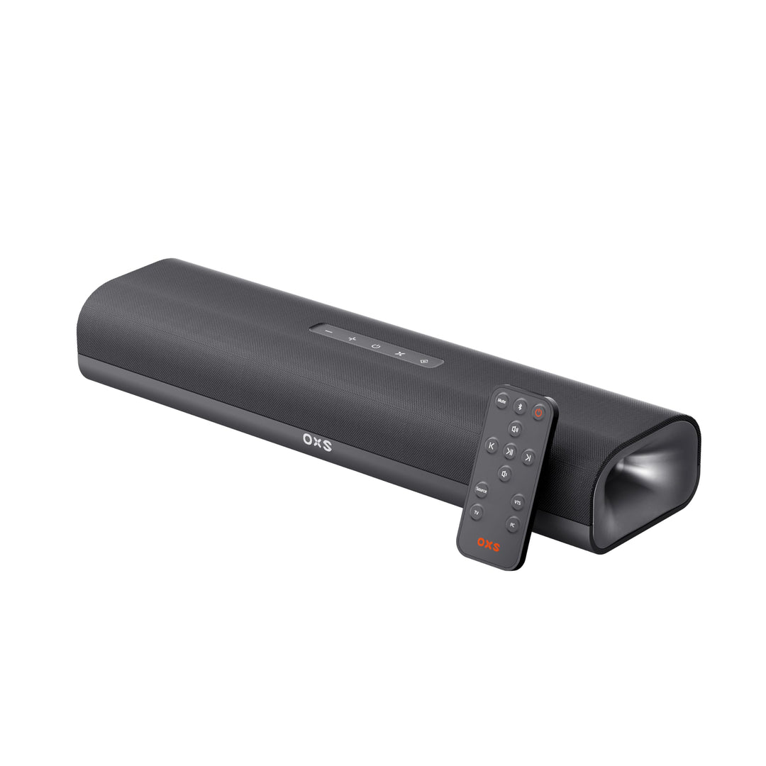 OXS Thunder Lite PC-Gaming-Soundbar, Soundbars für Fernseher mit Virtuellem Surround-Sound, 2 Breitb