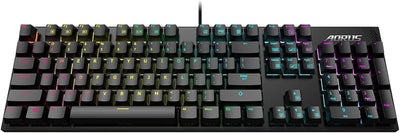 Gigabyte Aorus K1 Gaming Tastatur RGB QWERTZ, MX-Red, Schwarz