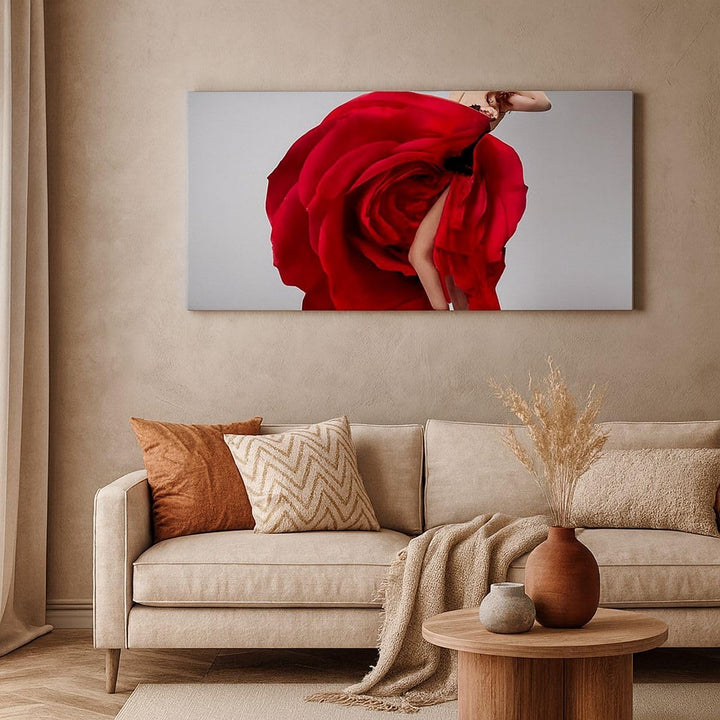 ARTTOR Wandbilder Dekoration Wohnzimmer Karneval Kleidung Kultur Tänzerin Bilder auf Leinwand 120x50