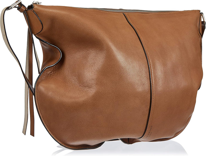 Liebeskind Damen Naomi Natural Sheep Hobo L Praline, Praline