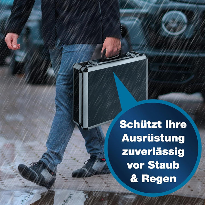 PeakTech P 7305 7305 – Universal Koffer für Messgeräte, Robuster Tragekoffer, Werkzeug Aufbewahrung,