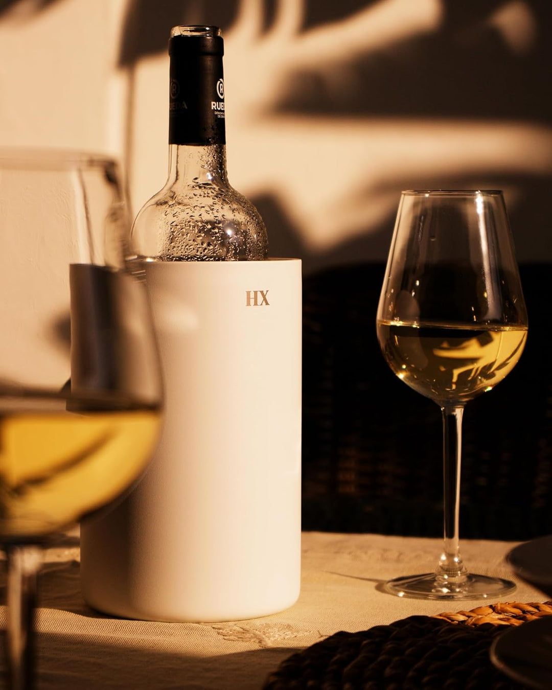 Chill Out Weinkühler & Sektkühler - Getränkekühler, Eisbehälter, Flaschenkühler Manschette, Eiseimer