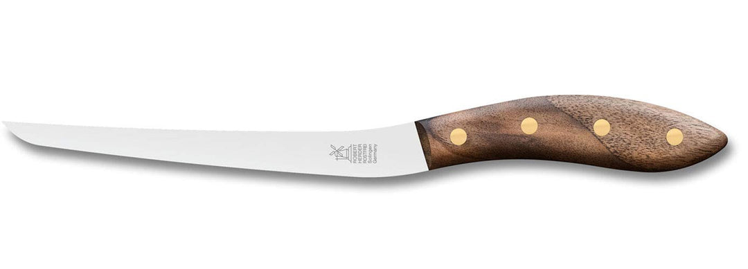 Windmühlenmesser SeaKnives Flexible 17, Filiermesser, rostbeständiger Stahl, Härte ca. 59 HRC, Griff
