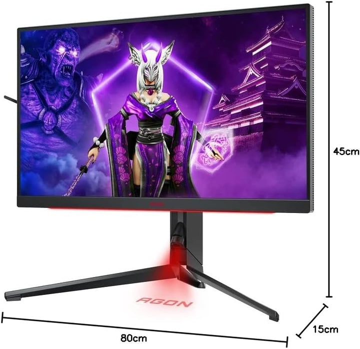 AOC Agon Pro AG274QXM - 27 Zoll QHD Gaming Monitor, 170 Hz, 1 ms, FreeSync Premium Pro, HDR1000 (256