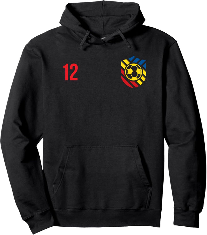 Flagge Rumanien Pullover Hoodie