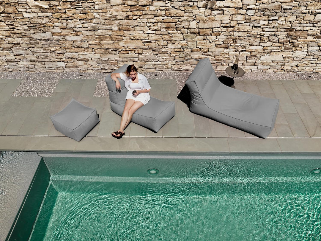 blomus Outdoor Hocker -Stay- Wasserfest (Stone) Stone One size, Stone One size