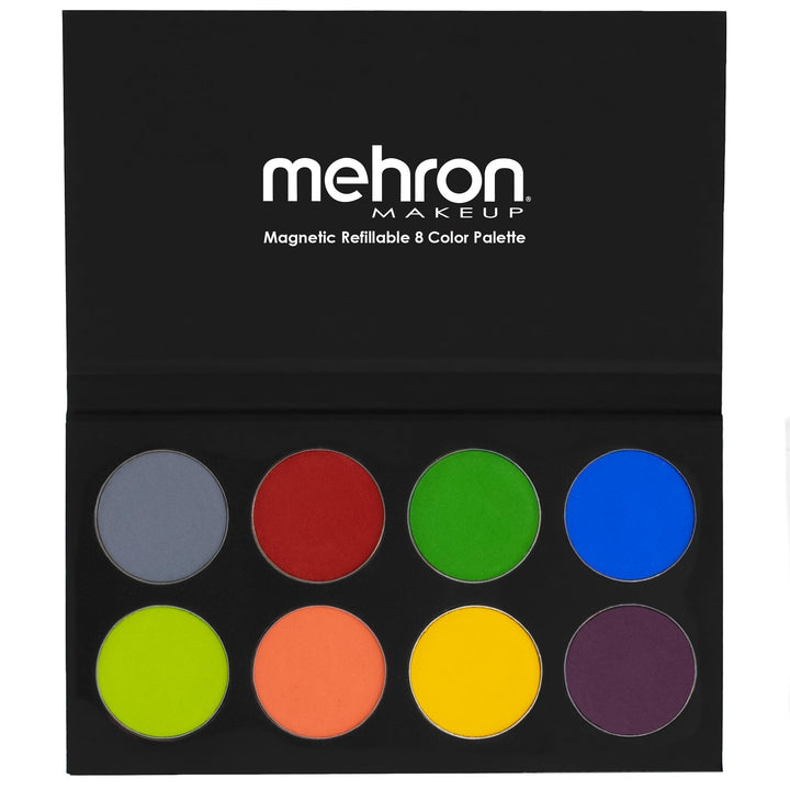 Mehron Paradise Make-up AQ 8 Color (Tropical) | Magnetische nachfüllbare Körperfarben- und Gesichtsf