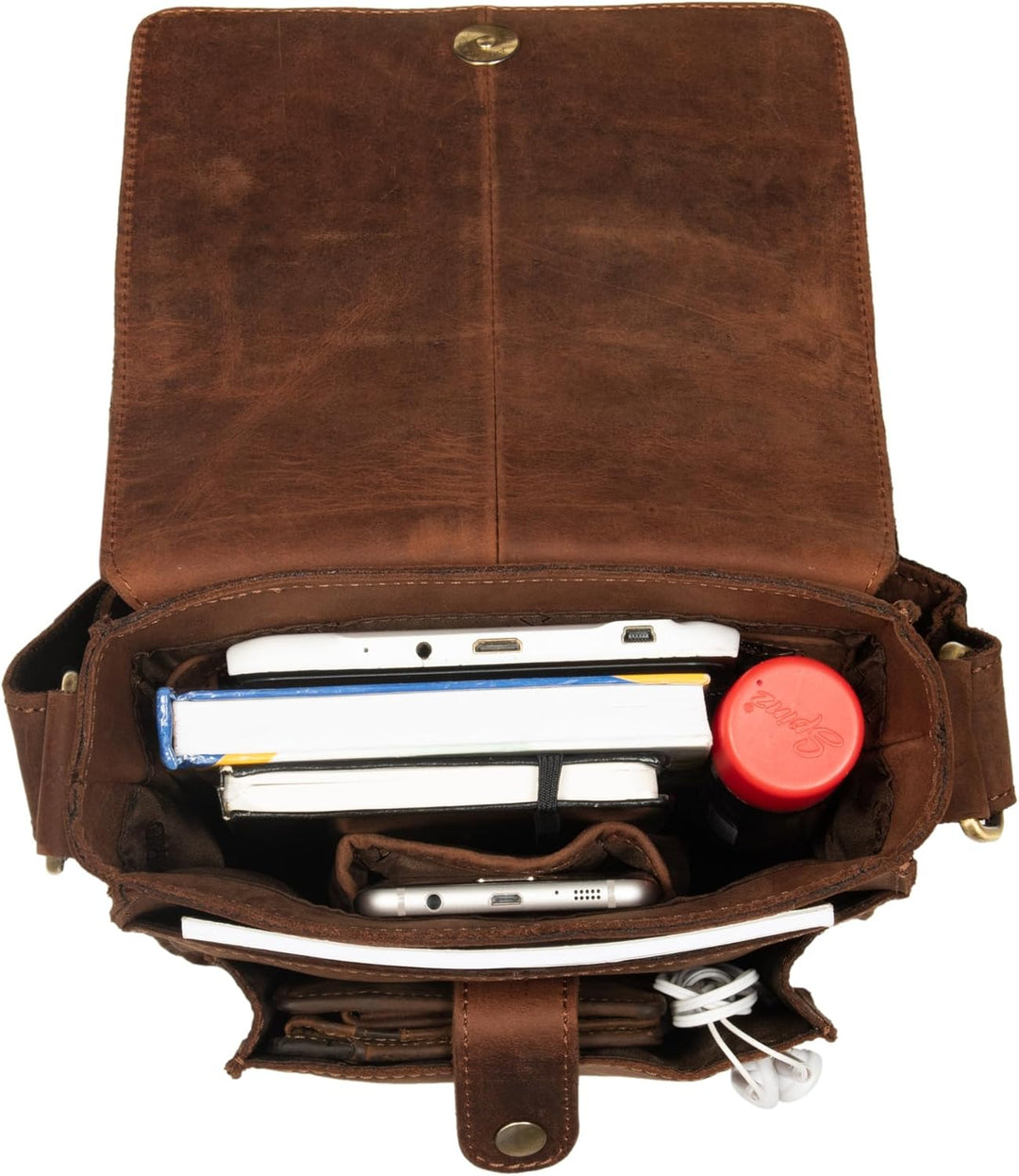 STILORD 'Finn' kleine Umhängetasche Herren Schultertasche Vintage Messenger Bag 8,4 Zoll Tablettasch