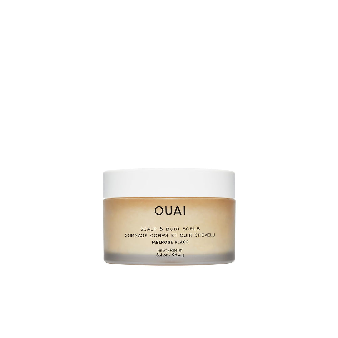 OUAI Scalp & Body Scrub Reisegrösse – Melrose Place – Exfolierendes Körperpeeling mit Zucker & Kokos