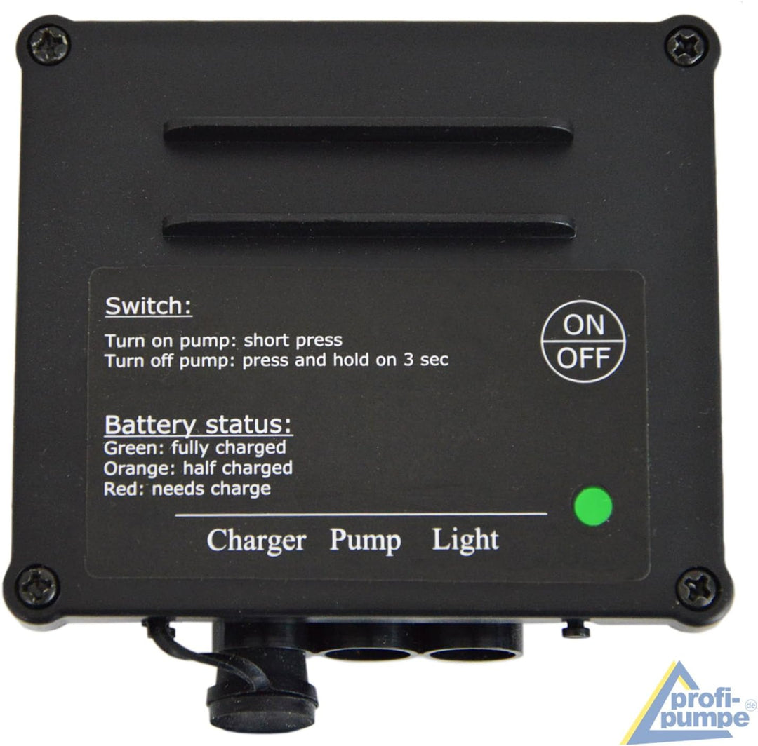 Innovative Solar Teichpumpe Solar Oasis 200-3 Li&amp;LED Springbrunnen Solar Wasserspiel Solar-Teichpump