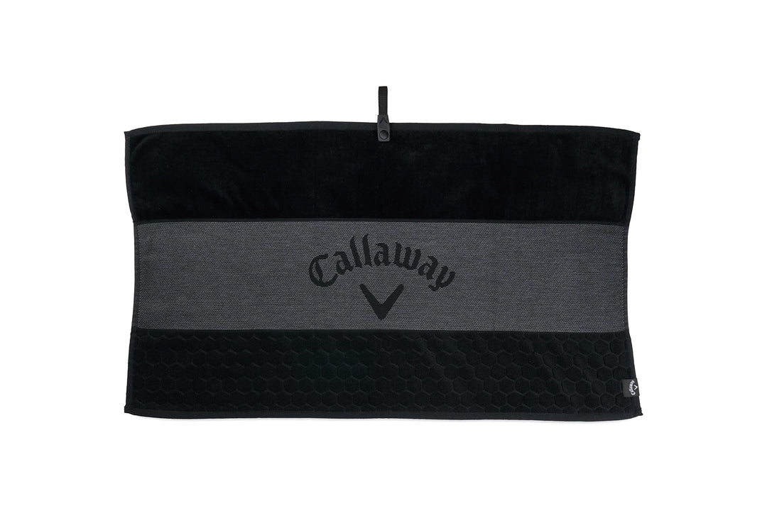 Callaway TW CG Tour Handtuch BLK 23 Schwarz, Schwarz