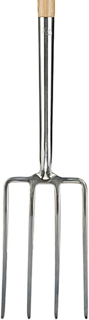 Kent & Stowe Gärtnerspaten – Profi-Spaten aus Edelstahl, für Harte und steinige Böden, Gartenspaten