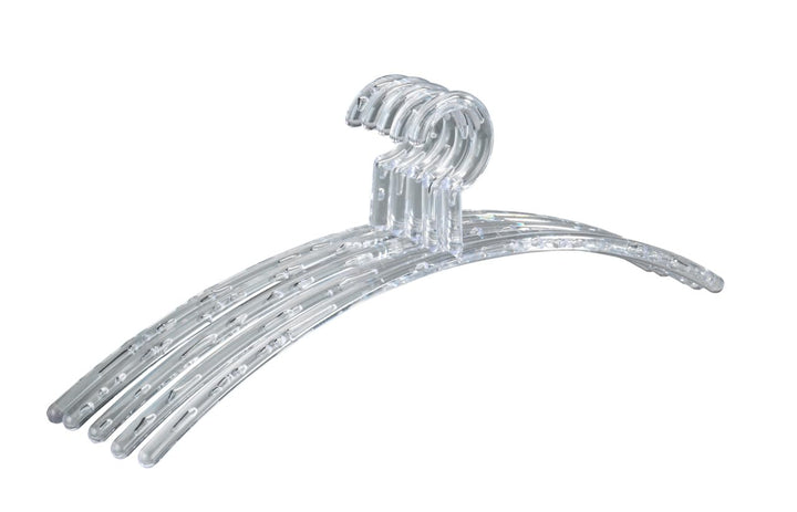 WENKO Garderobenbügel Bubble Transparent 15er Set 15er Set, Kleiderbügel Transparent