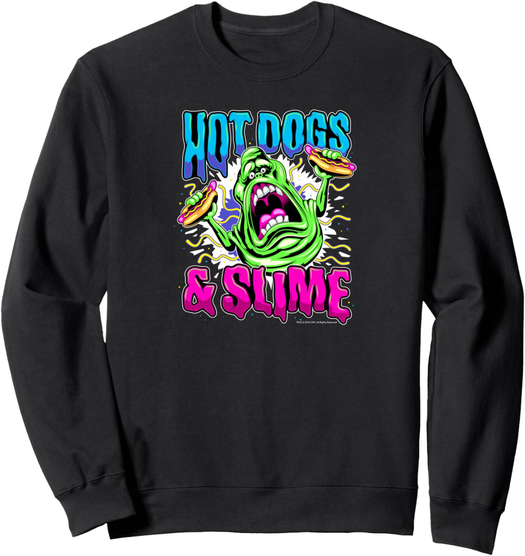 Ghostbusters Hotdogs und Schleim Sweatshirt