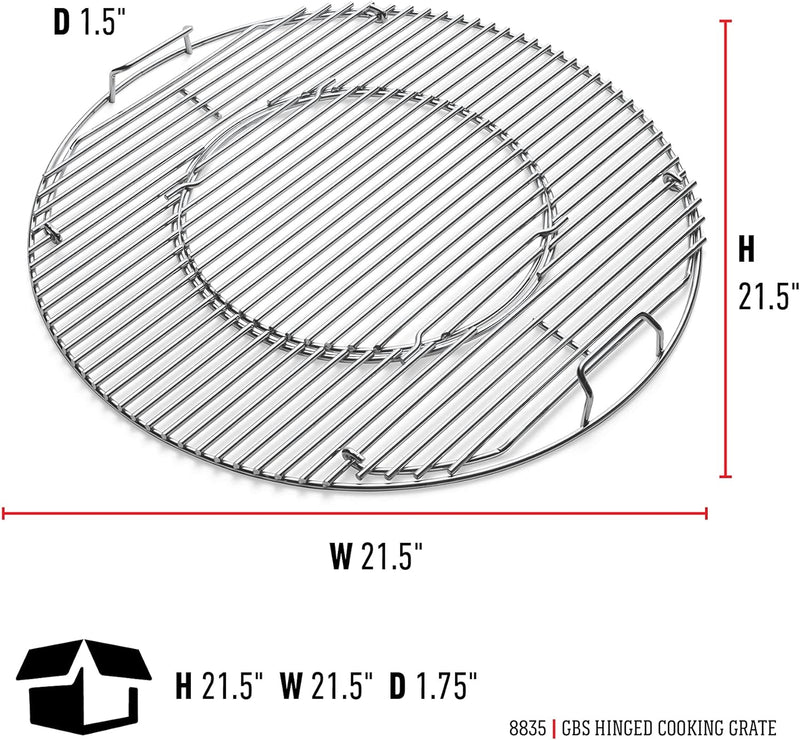 Weber 8835 Gourmet BBQ System, Grillrost mit