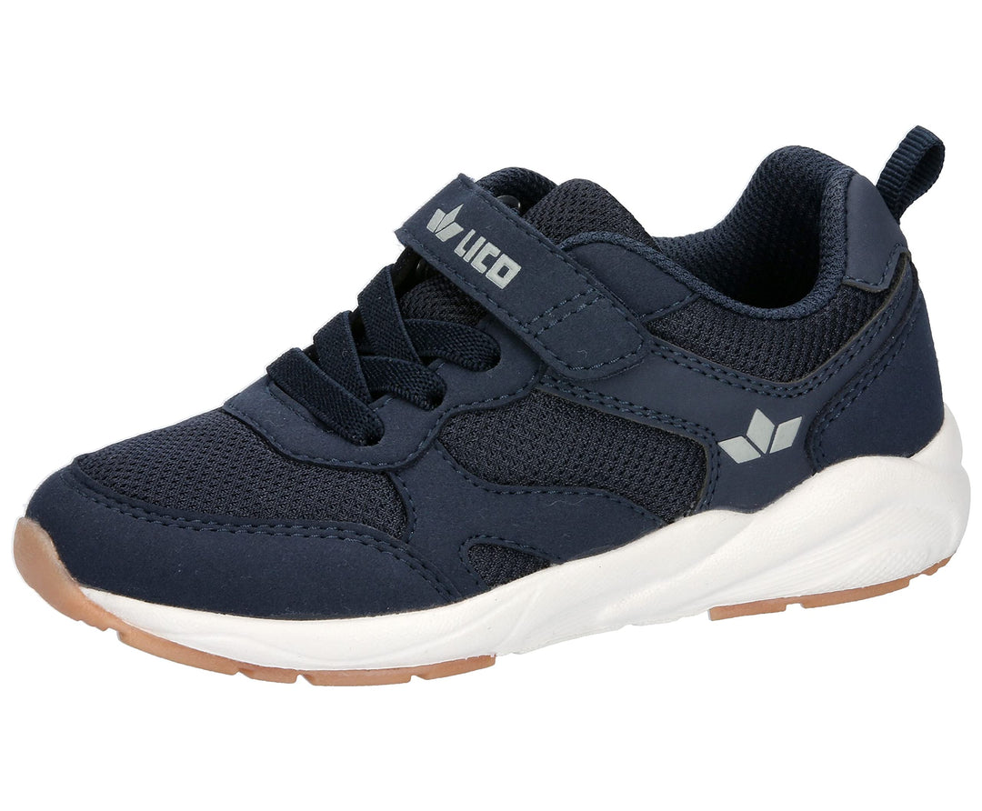 Lico Unisex Kinder Laurel Vs Sneaker 28 EU Marine Grau, 28 EU Marine Grau