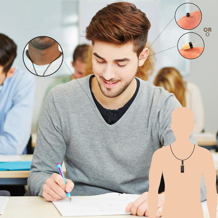 PingaOculto Spion Kopfhörer Bluetooth für Prüfung Mini Nano Unsichtbare Kopfhörer für Handy mit Mikr