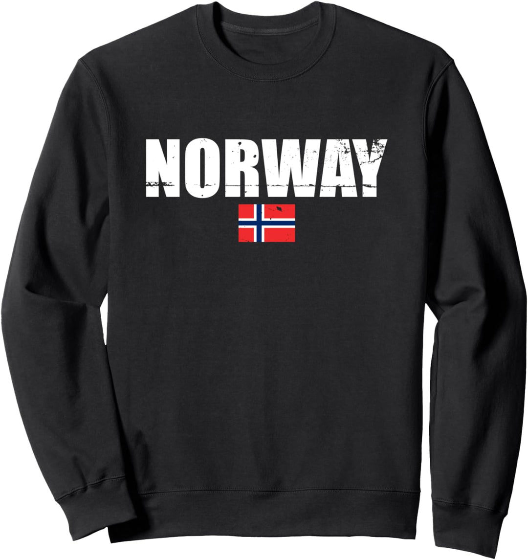Norway Norwegen Norwegische Flagge Norweger Sweatshirt