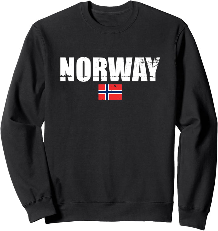 Norway Norwegen Norwegische Flagge Norweger Sweatshirt