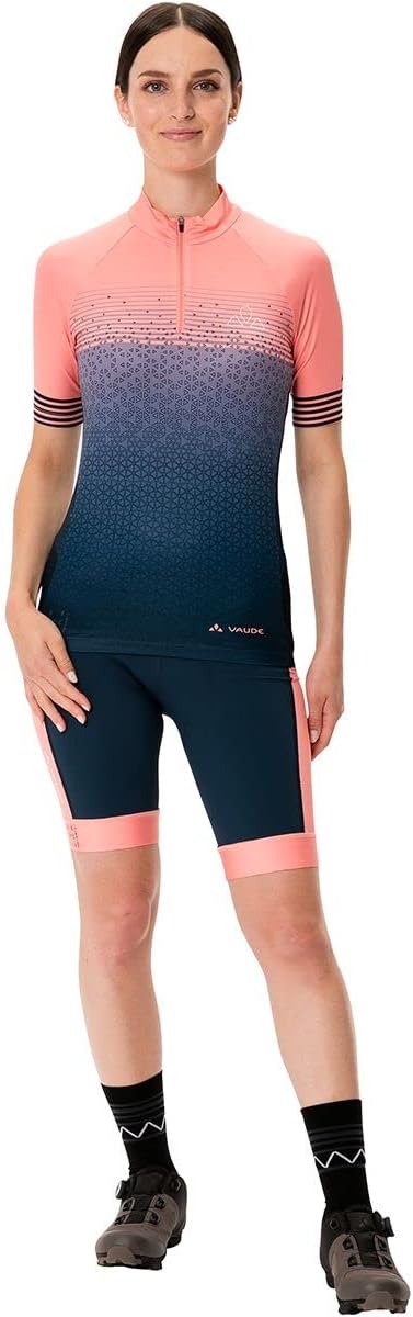 Vaude Damen Women's Posta Hz Tricot Trikot 40 Peach, 40 Peach