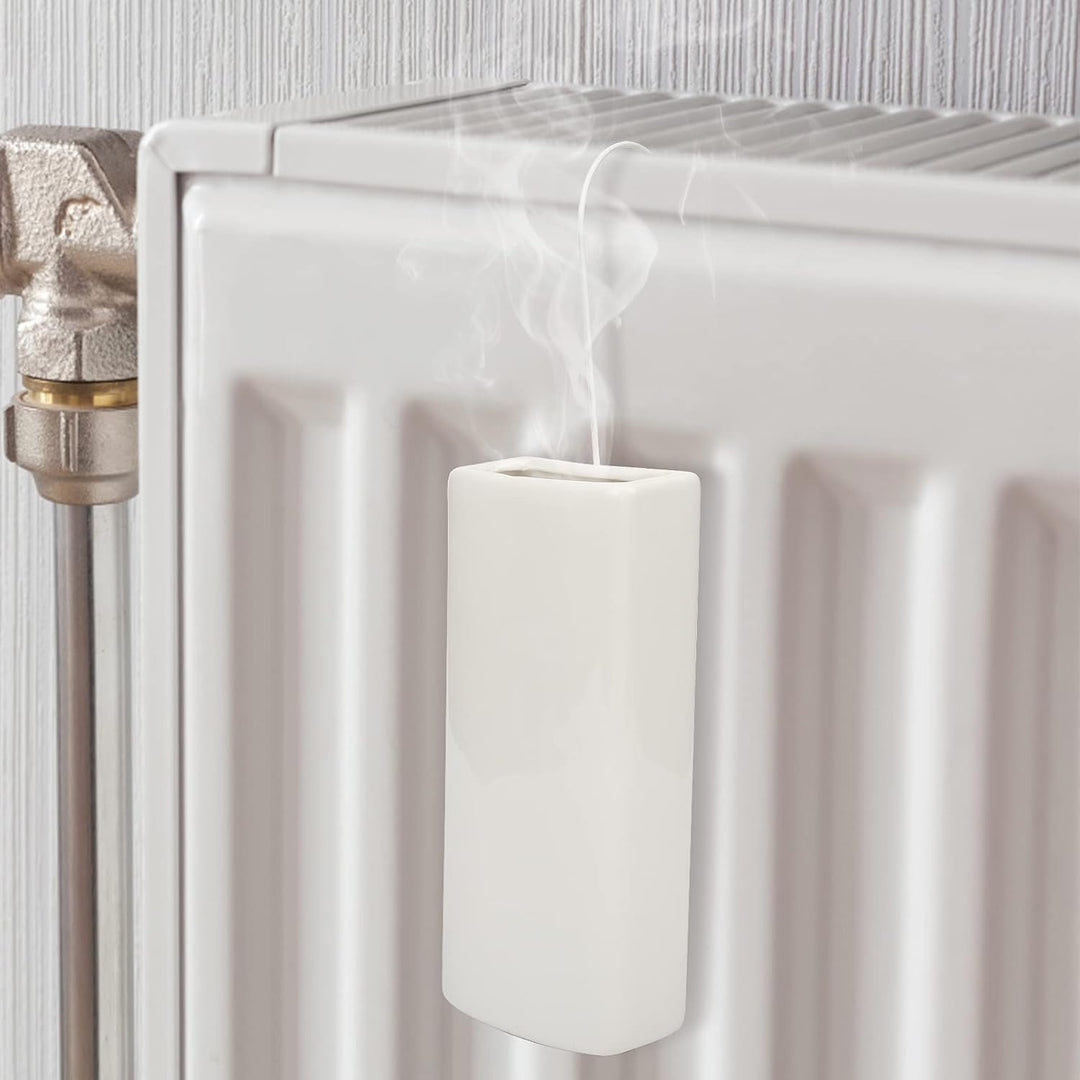 Tubiaz 4 Stück Heizkörper Luftbefeuchter Keramik Wasserverdunster für die Heizung – für alle gängige