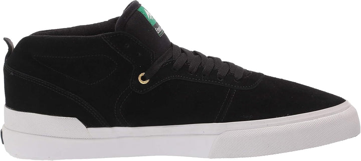 Emerica Herren Pillar Skate-Schuh 41 EU Schwarz Weiss Goldfarben, 41 EU Schwarz Wei&#xDF; Goldfarben