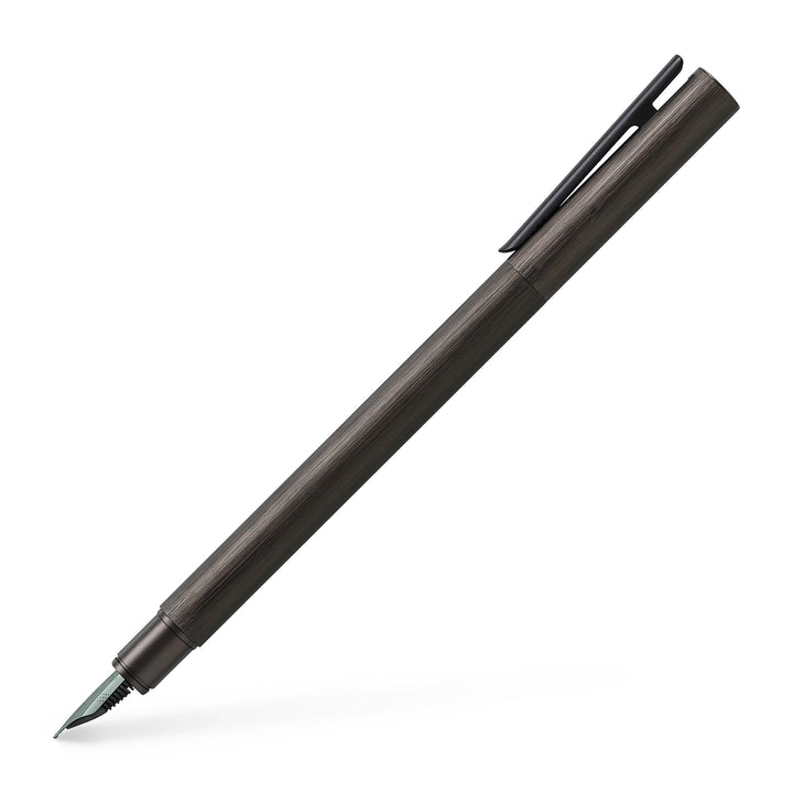 Faber-Castell 146253 - Füller Neo Slim Aluminium, Federbreite B, gunmetal Federbreite B gunmetal, Fe