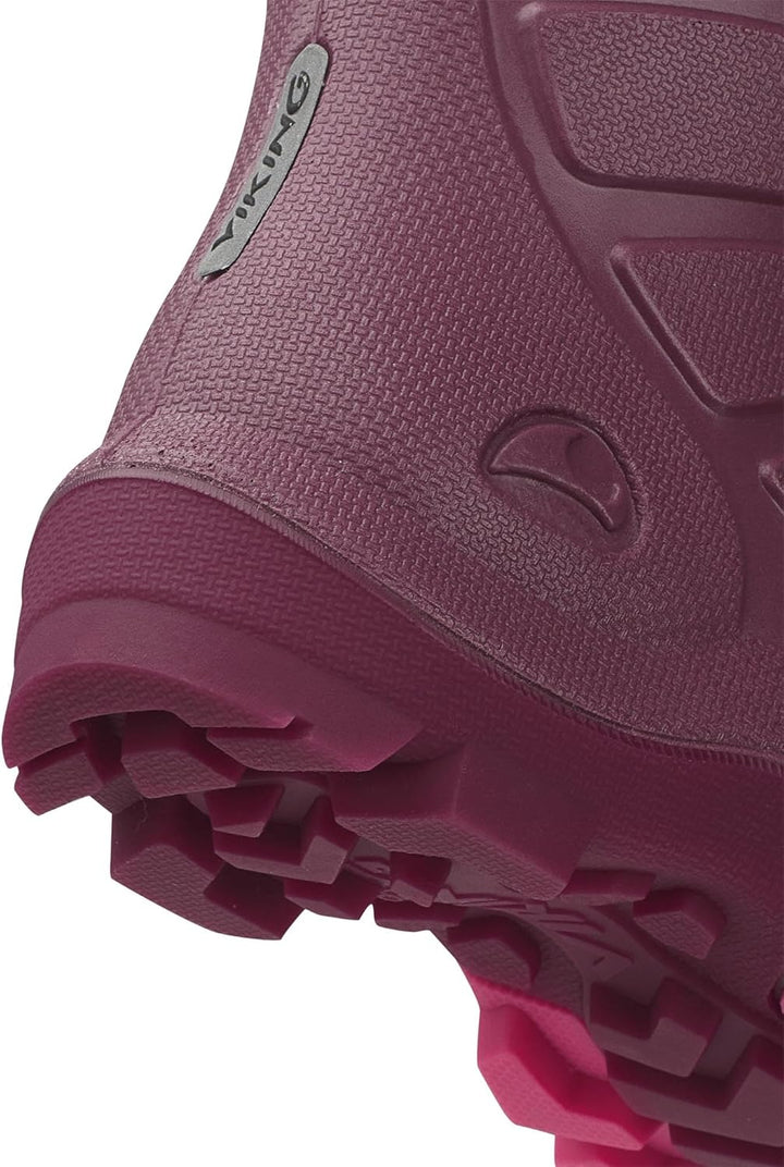 Viking Unisex Kinder Extreme Warm Schneestiefel 37 EU Dark Pink Magenta, 37 EU Dark Pink Magenta