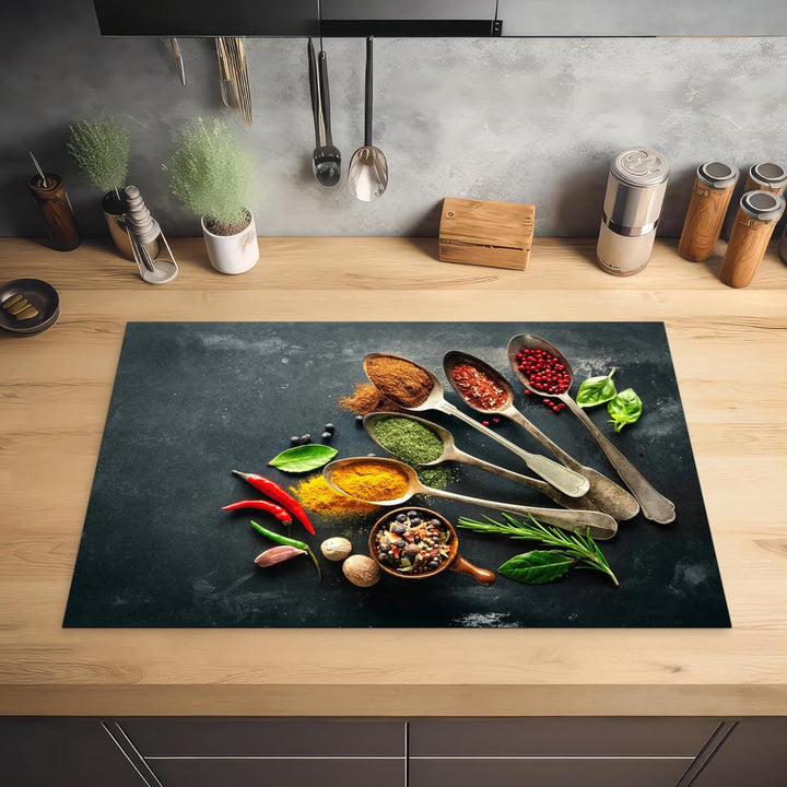 Herdabdeckplatte 80x52 cm Einteilig Abdeckplatten Cerankochfeld Abdeckung Ceranfeld Herdplattenabdec