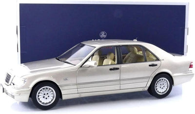 Norev - Mercedes-Benz S600 1997 Silver 1:18 Miniature, 183723, Silber, 1/18