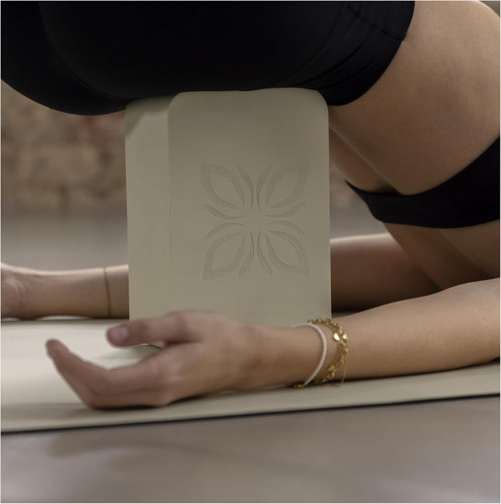 OMNANA® RAISE™ Yoga Block EVA 2er Set – Yogablock rutschfest & superleicht – Hochdichter Schaumstoff
