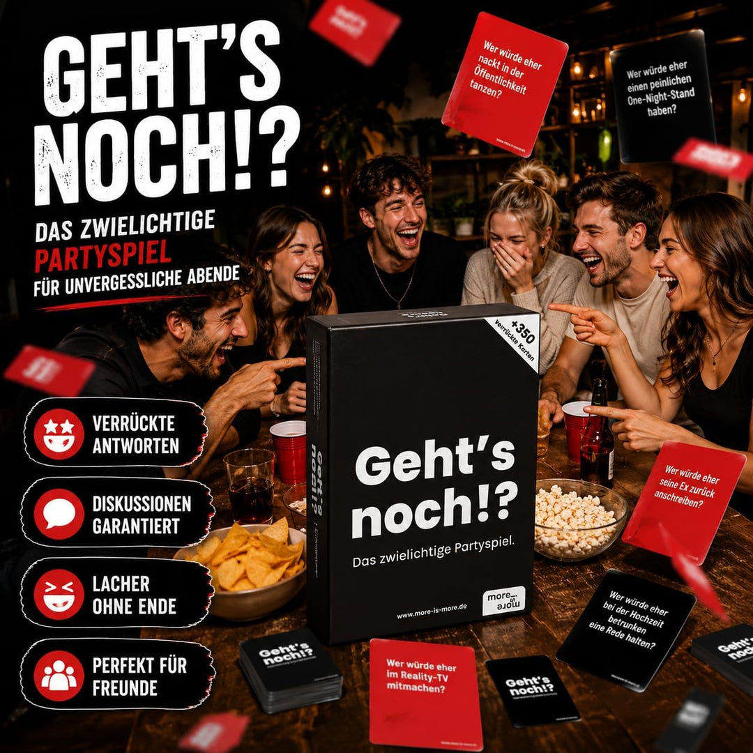 more is more Geht&