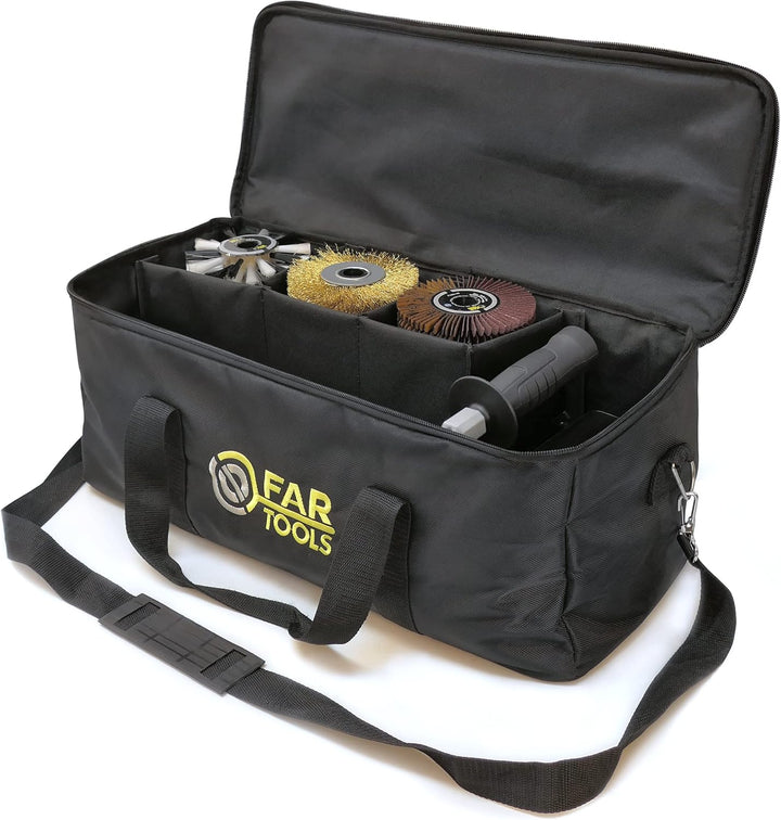MyREXBAG - Tragetasche und Aufbewahrung, entworfen für den montierten REX120 Renovierer + 6 Bürsten
