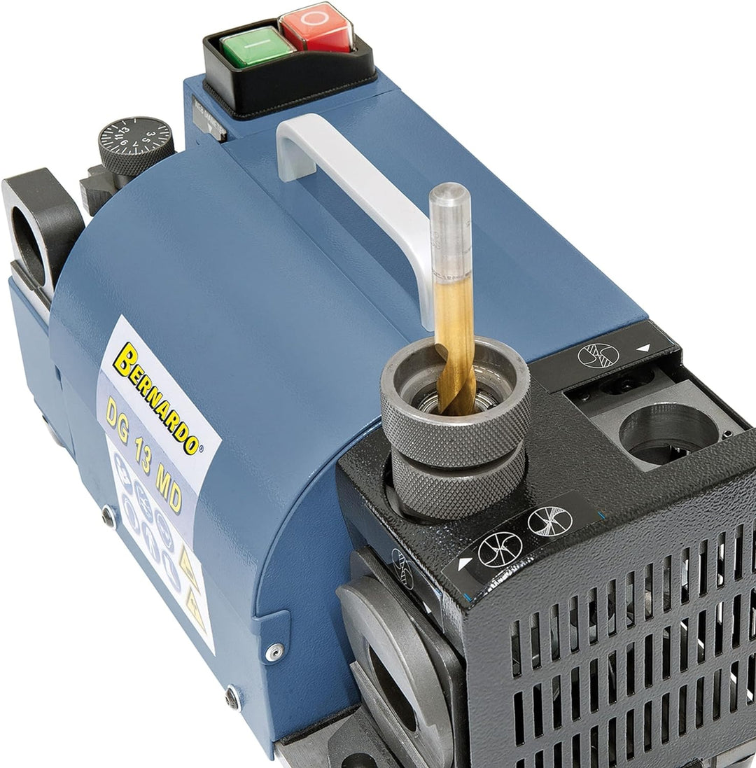 Bernardo Schärfgerät DG 13 M für Bohrer 2-13 mm mit Spannzangen von LATU-SERVICE