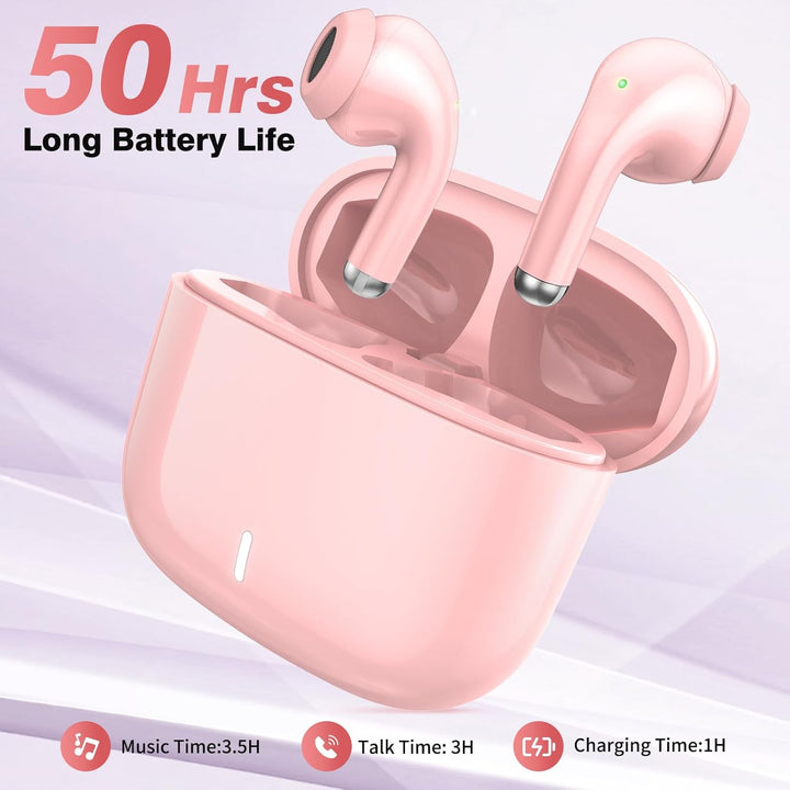 Kopfhörer Kabellos für iPhone 17 Pro Max 16 15 14 Pixel 9a 8a,In Ear Kopfhörer Bluetooth mit Mikrofo