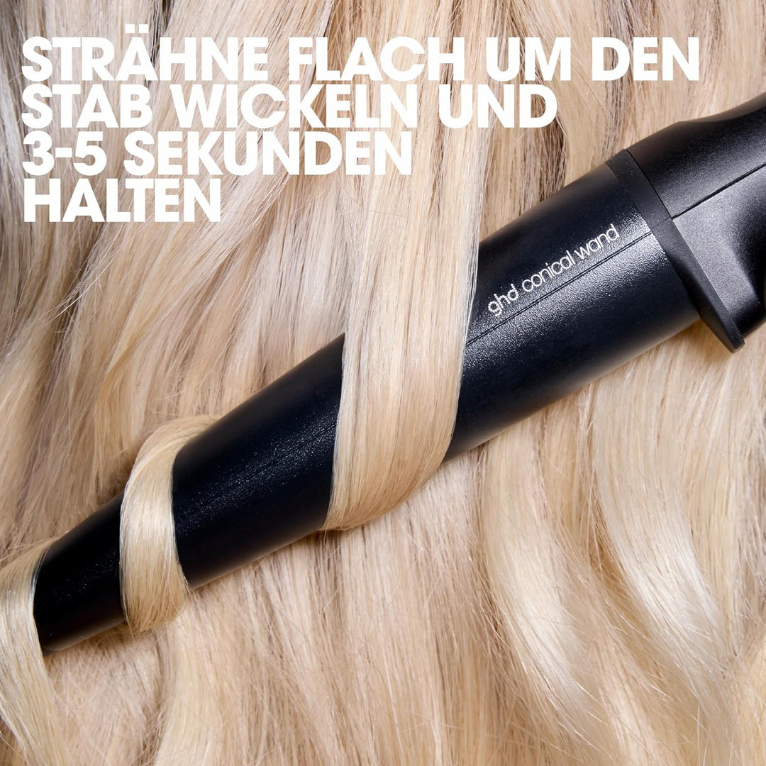 ghd chronos curve conical wand professioneller Lockenstab: Fortschrittlichster smarter Lockenstab, 2