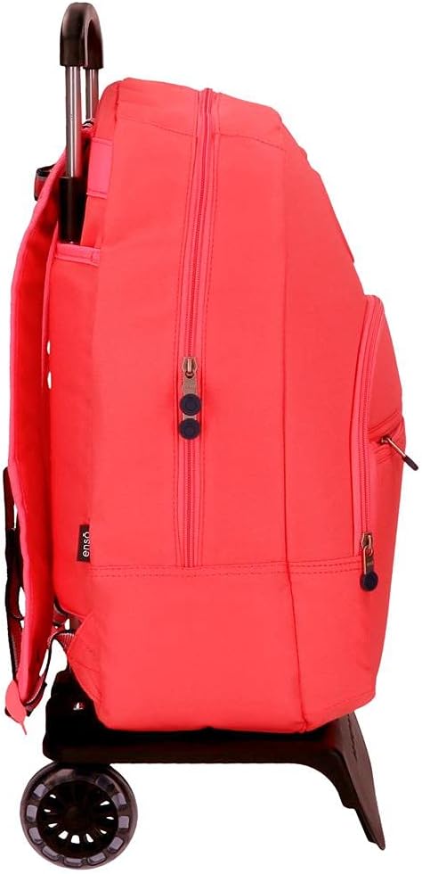 Enso Basic Rucksack mit Trolley Orange 32x46x15 cms Polyester für 15,6"-Laptop 22.1L Koralle Rucksac