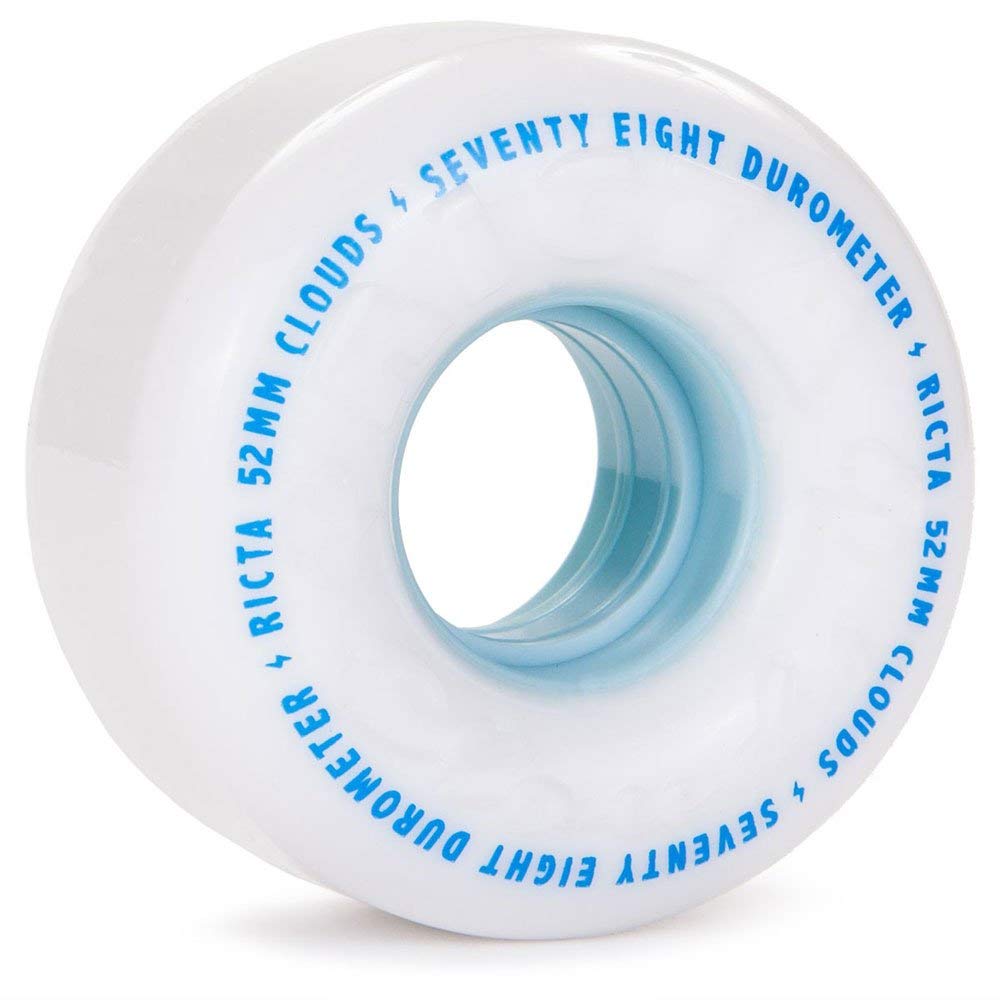 Ricta Clouds White 78a 60mm Skateboard Wheel ERROR:#NAME? 60 mm, ERROR:#NAME? 60 mm