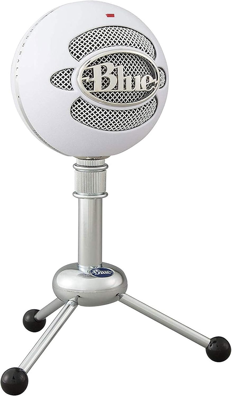 Blue Microphones Snowball iCE Plug 'n Play USB-Mikrofon für Aufnahme, Podcasting, Broadcasting, Twit