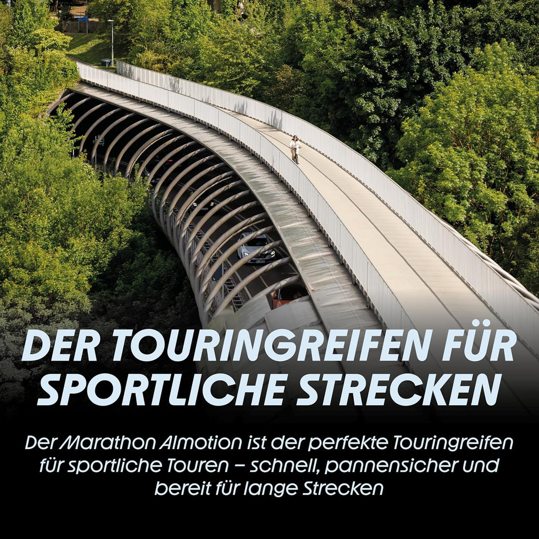 Schwalbe Marathon Almotion Evo Faltreifen // 55-622 (28x2,15') RaceGuard Schwarz, Schwarz