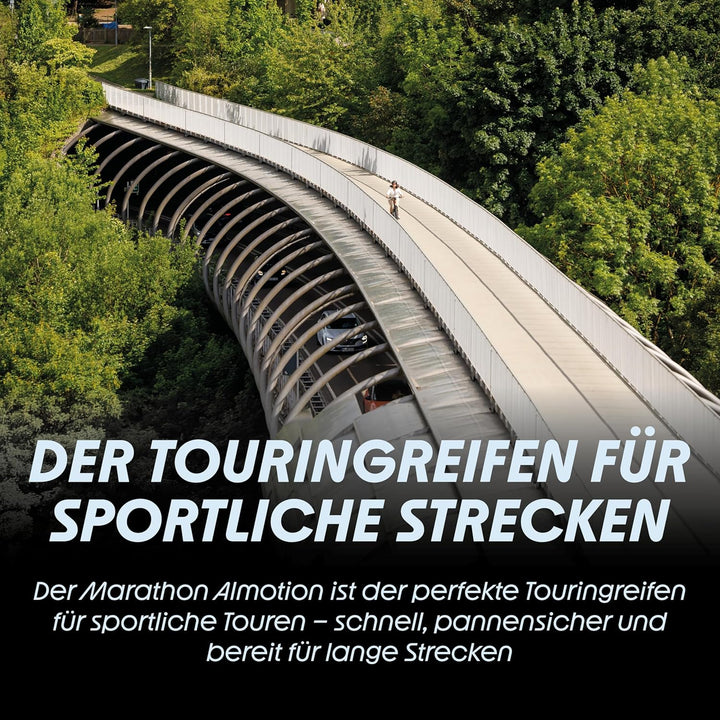 Schwalbe Marathon Almotion Evo Faltreifen // 55-622 (28x2,15') RaceGuard Schwarz, Schwarz