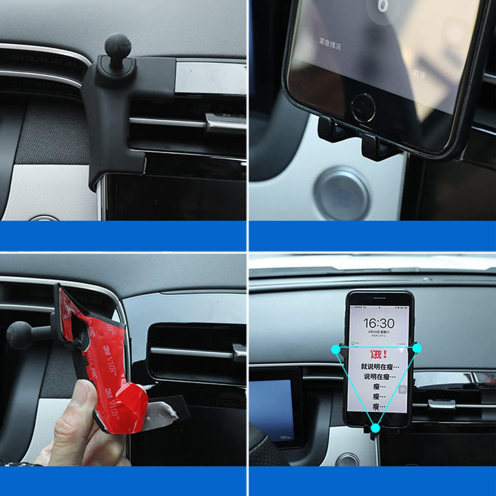 Autotelefonhalter, Handy Autohalterungen für Tucson NX4 2021 2022 2023 2024