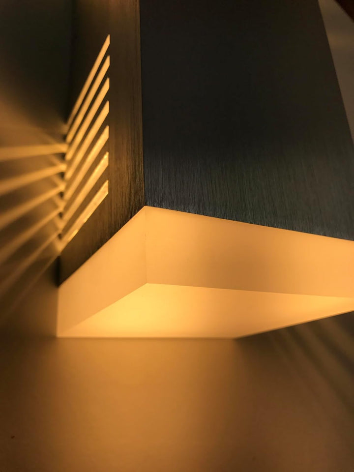 ShineLED Acrylglas Upgrade | 100mm x 100mm für 30W/12W | matt 30 Watt und 12 Watt Mattes Glas, 30 Wa