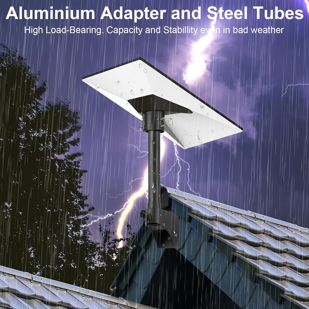 Halterung kompatibel mit Starlink V3, lange Wandhalterung kompatibel mit Starlink V3, Dachhalterung