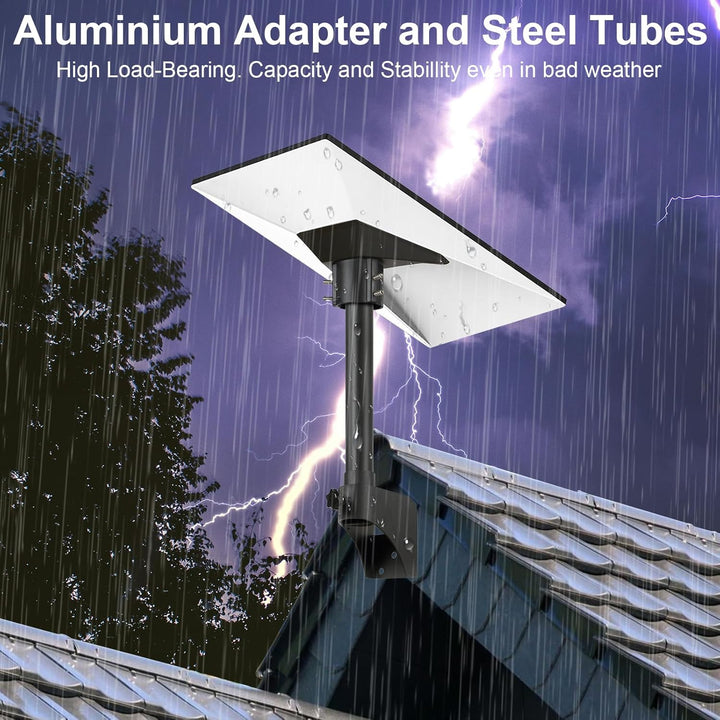 Halterung kompatibel mit Starlink V3, lange Wandhalterung kompatibel mit Starlink V3, Dachhalterung