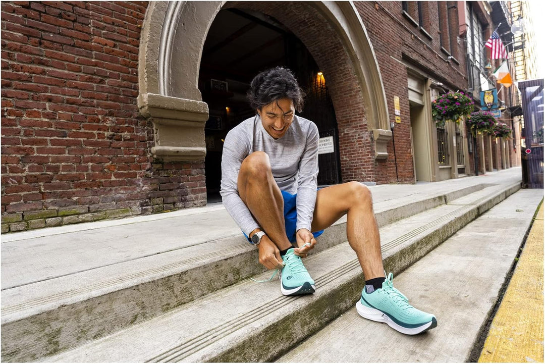 Topo Athletic Herren SpecterSCHUHE, 41 EU Blaugrün Marineblau