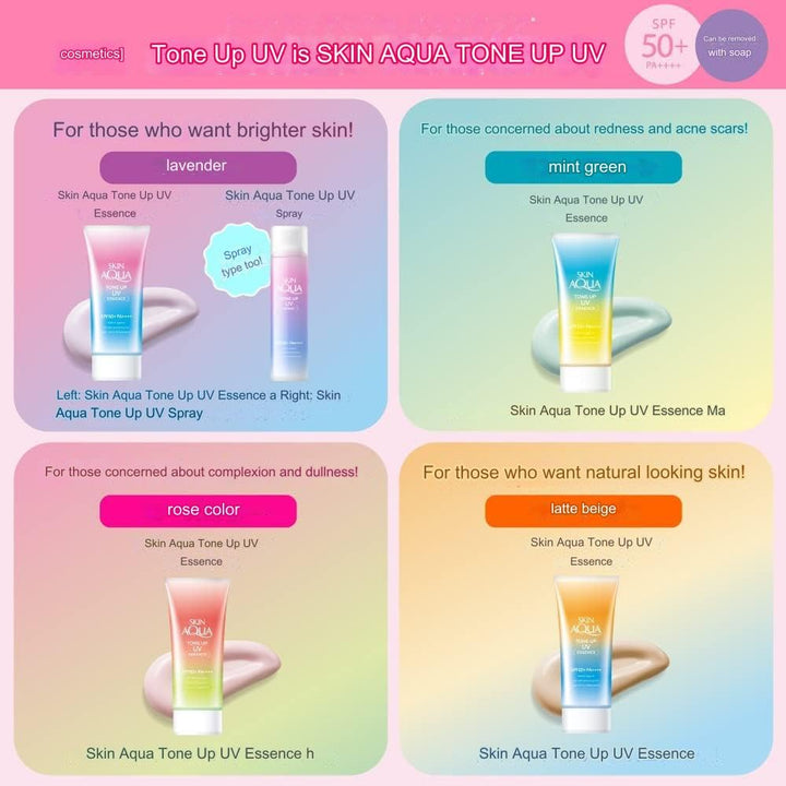 Skin Aqua Tone Up UV 80g - Happiness