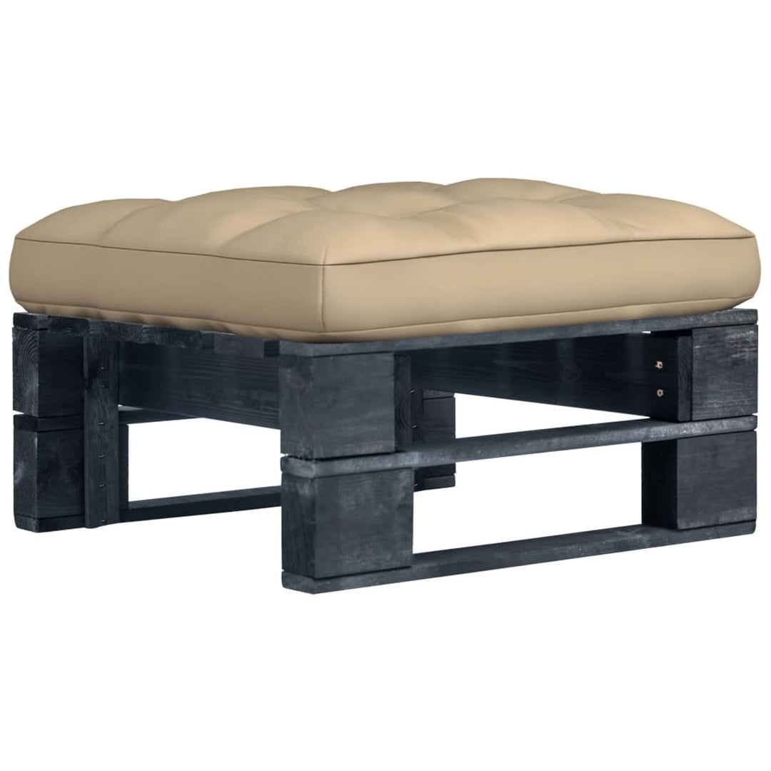 Tidyard Garten Hocker Modular Palettensofa Gartensofa Sofa Lounge Palettenmöbel Einzelsofa Gartenmöb