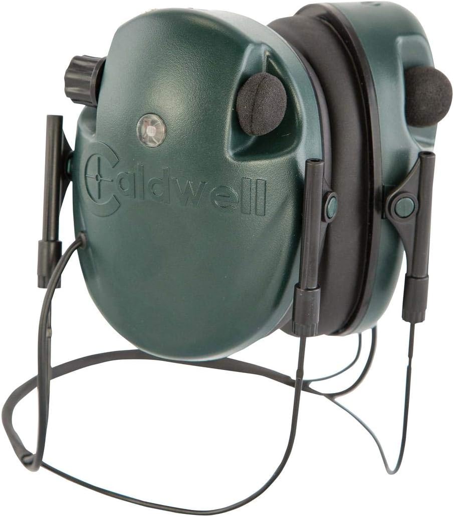 Caldwell Elektronischer Ohrenschützer E-Max mit niedrigem Profil Dunkelgrün, Dunkelgrün