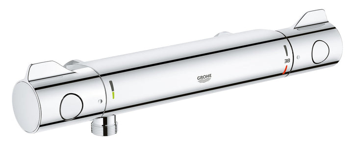 GROHE Grohtherm 800 - Thermostat Brausebetterie (eingebaute Rückflussverhindere, integrierte Mischwa
